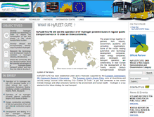 Tablet Screenshot of global-hydrogen-bus-platform.com